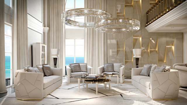 Elegant Soft Italian Furniture