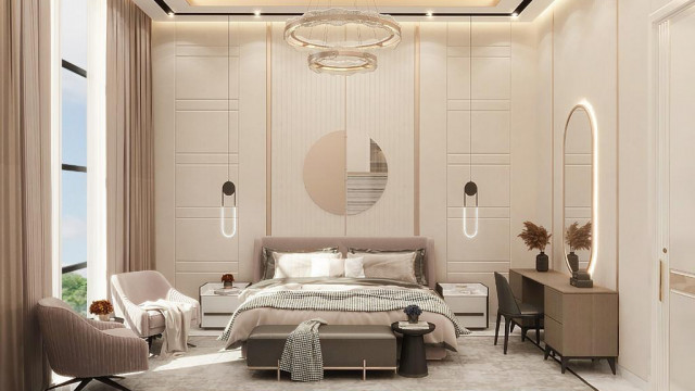 Традиционный дизайн спальни