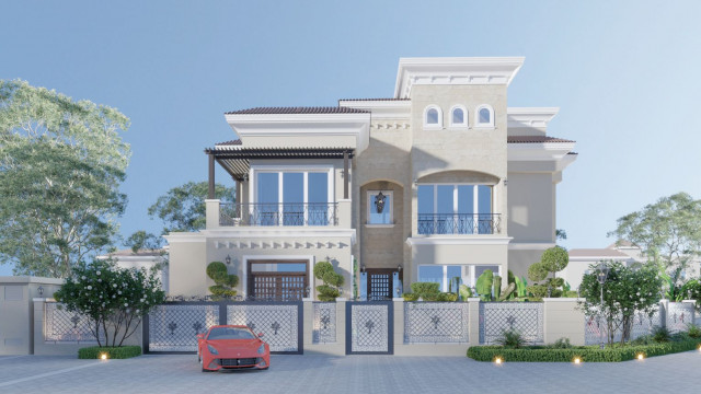 AN IDEAL EXTERIOR DESIGN FOR A LUXURY HOME