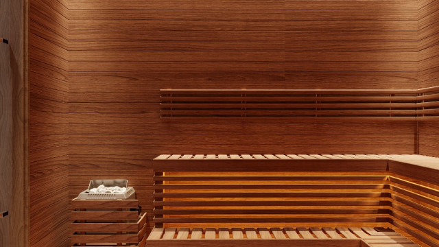 Stunning Home Sauna Interior Design