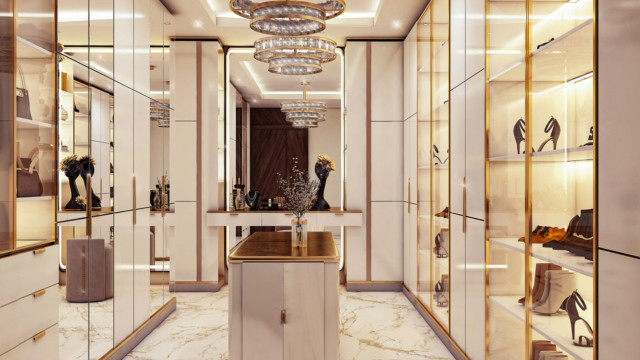 Latest Trend in Modern Luxury Dressing Room
