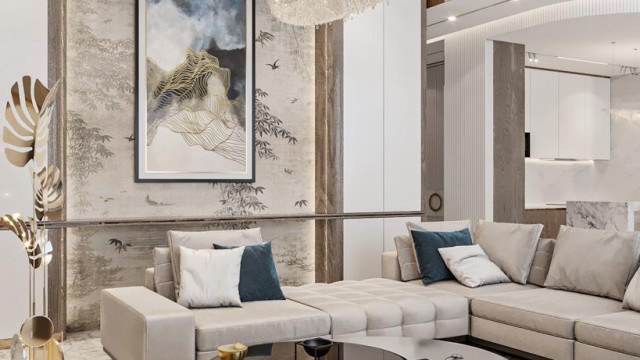 Warm and Cozy Living Room Interior Design