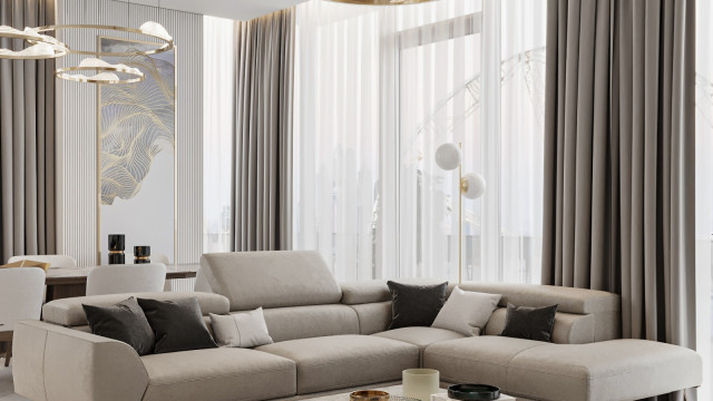 Stylish Modern Apartment by Antonovich Group