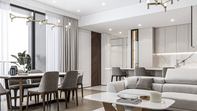 Minimalist Apartment Interior Design in Modern Style