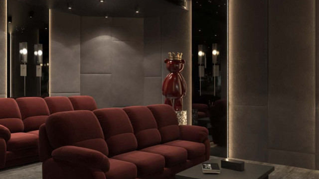 Embracing Trendy Elegance for Home Cinema Interior Design