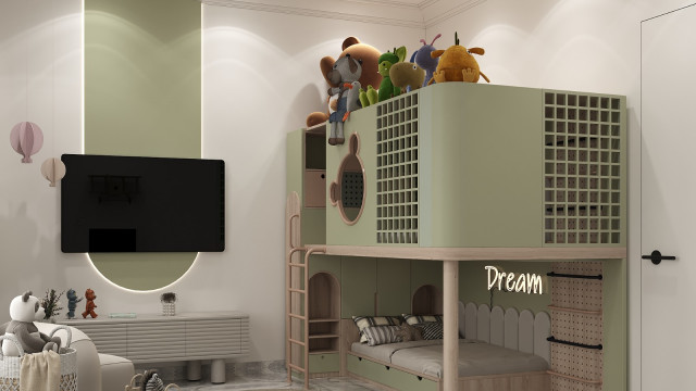Enchanting Kids' Bedroom Interior Design
