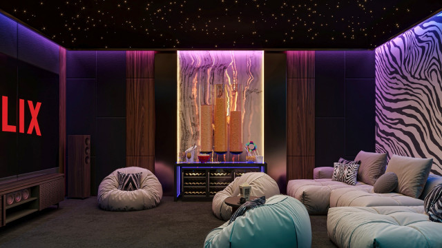 Artistic Home Cinema Takes Center Stage