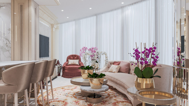 Timeless Elegance: An Exquisite Design Execution for Luxury Apartment