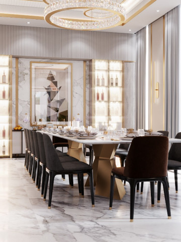 Tips For Luxury Dining Room Interior Design