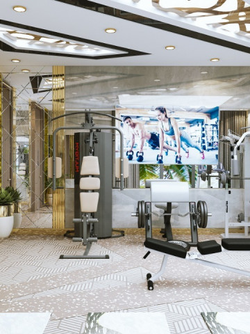 Interior Design for a Luxury Gym