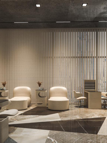 Florida Luxury Office Lobby Interior Design
