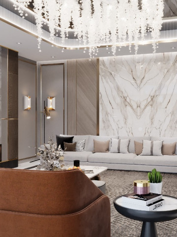 Classy Living Room Interior Design Concept USA