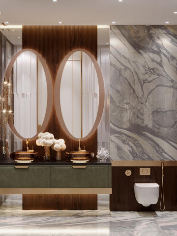 HOW TO DECORATE A LUXURY BATHROOM
