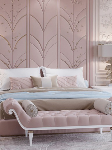 Ideas For Pink Luxury Bedrooms