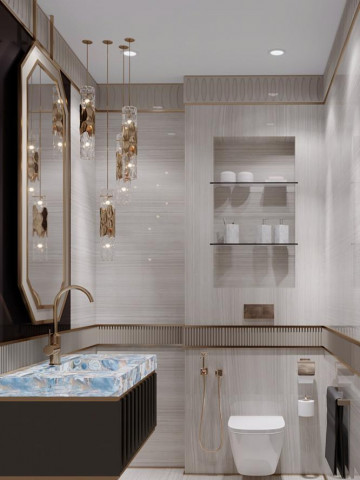 В дизайне интерьера ванной комнаты важна каждая деталь