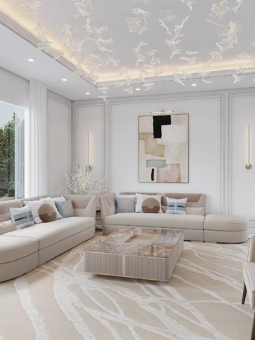 How White Walls Can Help Modernize Your Living Room Interior Design?