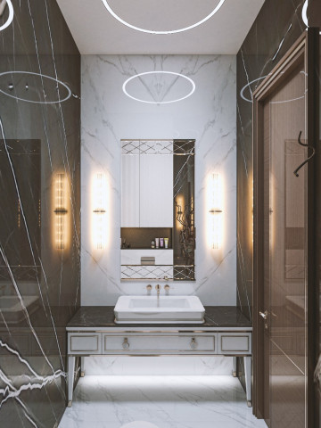 Marble Choices for Luxury Bathroom Interior Design