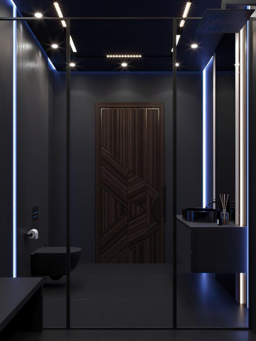 Extravagant and Unique Bathroom Interior Design