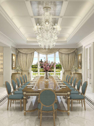 Planning a Luxury Dining Room