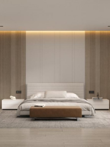 Советы по дизайну интерьера просторной роскошной спальни