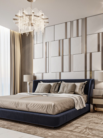 Детали современного дизайна интерьера спальни