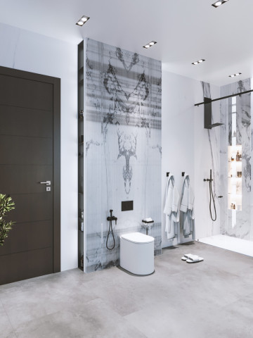 Unique and Elegant Bathroom Interior Design