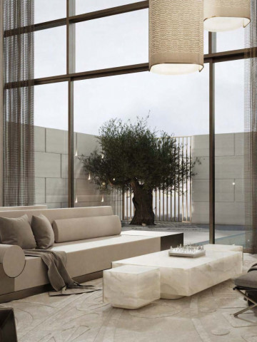 Diseños de sofás para salones minimalistas modernos