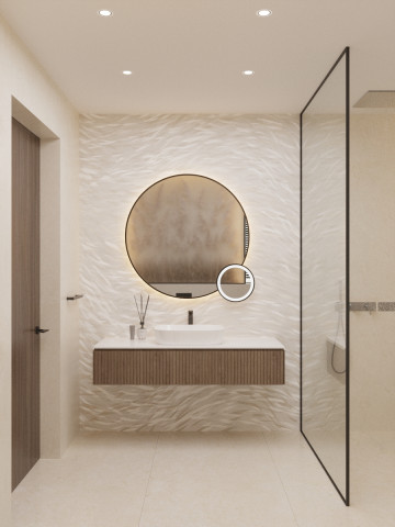 Минималистский дизайн интерьера ванной комнаты: Красота простоты