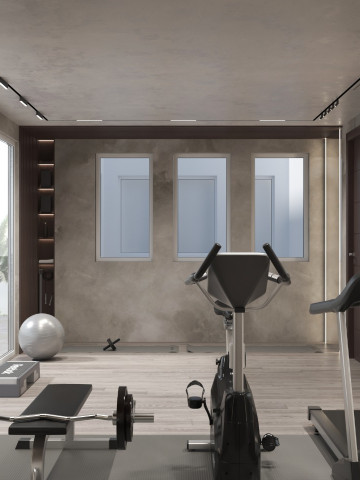 Luxury Home Gym Interior Design: Combining Style and Functionality
