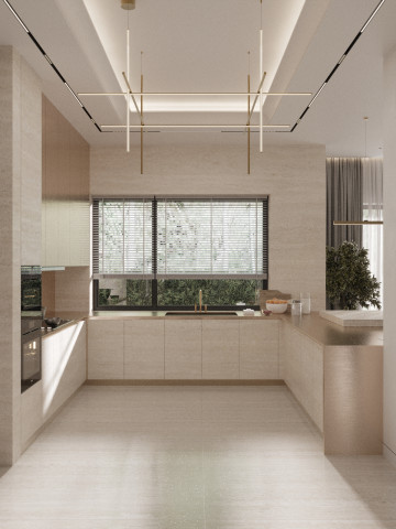 Modern Kitchen Interior Decoration: A Contemporary Blend of Form and Function