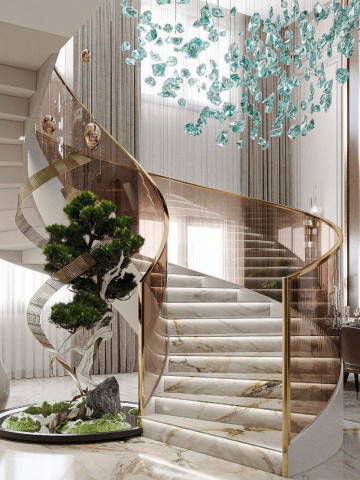Grand Staircase for Luxury Homes