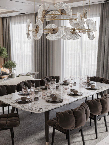 A Guide to Luxury Contemporary Dining Room Interior Design