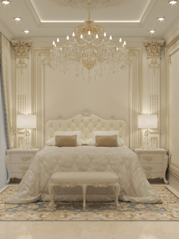 Lujosos diseños de camas clásicas para su exquisito dormitorio