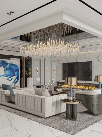 Best Luxury Contemporary Living Room Interior Design