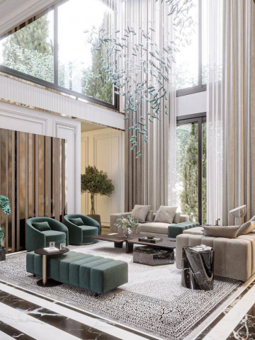 Elevating Elegance for Luxury Living Room